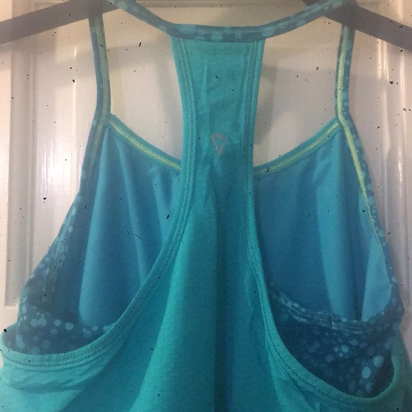 Ivivva double Dutch teal colored top - Picture 3 of 3